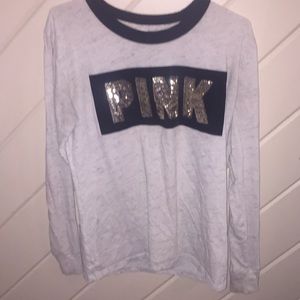 Pink Victoria secret long sleeve tee!!